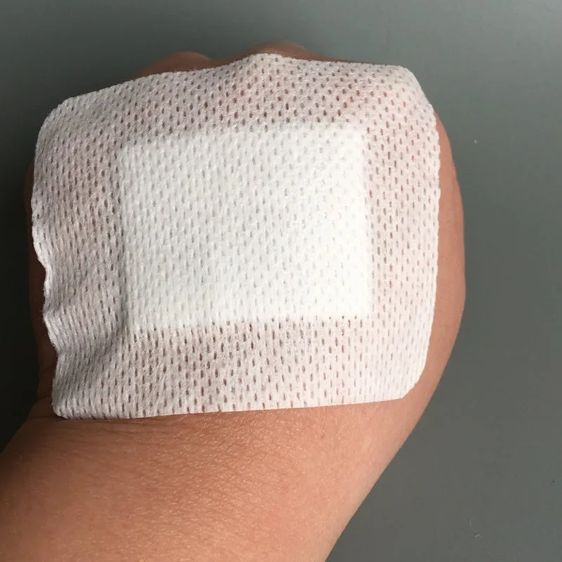 Medical Wound Dressing 12/25pcs Large Size Hypoallergenic Non-woven Medical Adhesive Wound Dressing Band Aid Bandage Large Wound First Aid 6*7cm