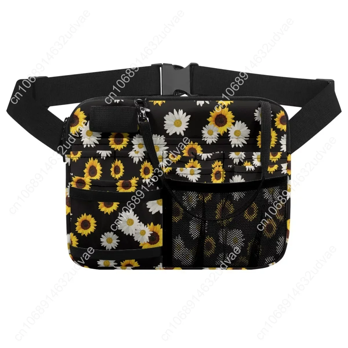 Sunflower Daisy Designer Nursing Belt Organizer Multiple Pocket Emergency Supplies Women Waist Bags Durable Fanny Pack Tool Bag