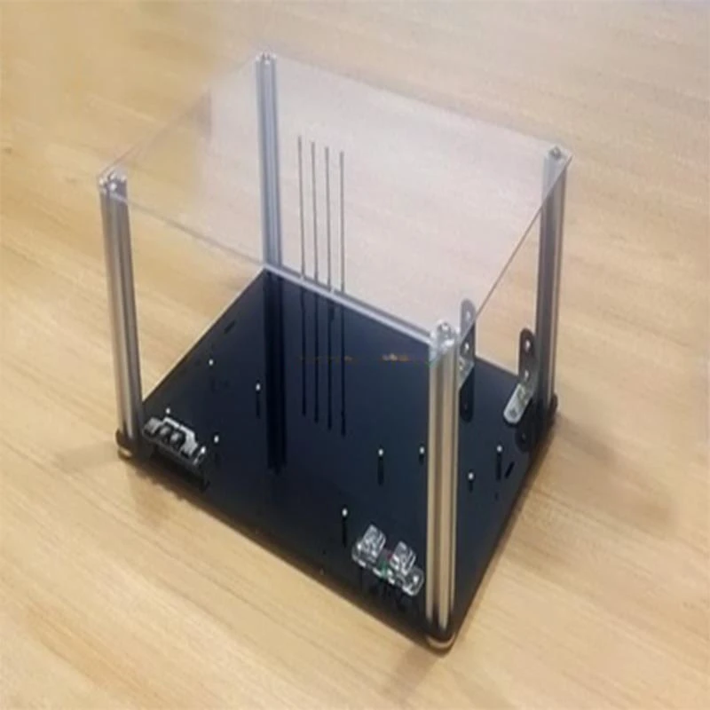Custodia Per Computer Desktop Per Pc Desktop Con Telaio Per Computer In Acrilico Trasparente Personalizzato Fai-Da-Te Per Scheda Madre Atx