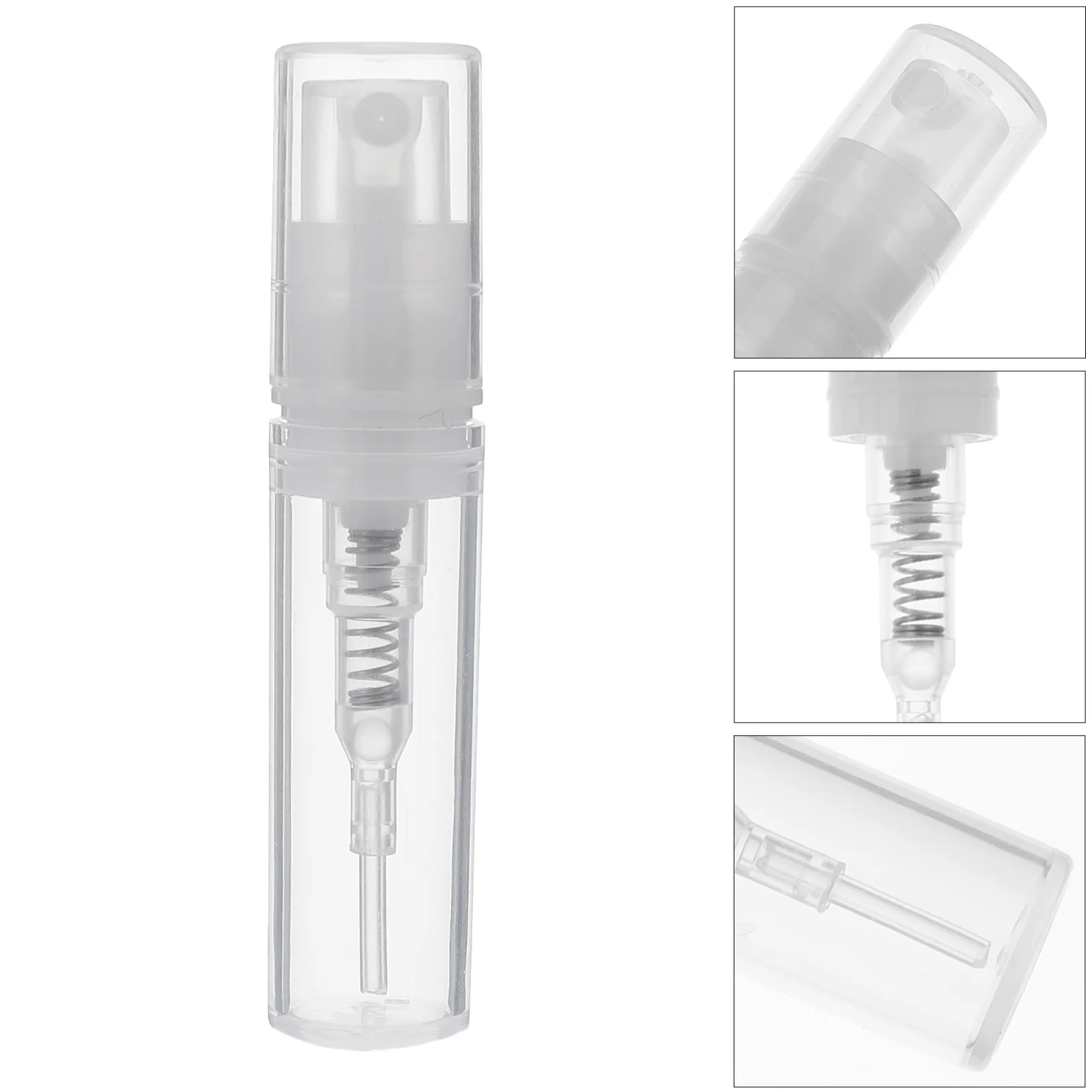 

30 Pcs Mini Spray For Perfume Plastic Perfume Perfumes Travel Toiletries 2ml Perfumer Container Empty