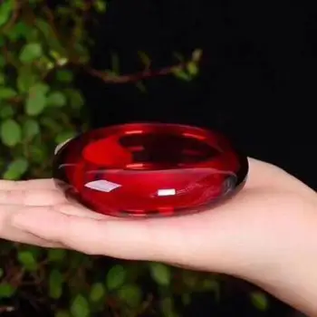 Baltic Red Amber Bangle 1