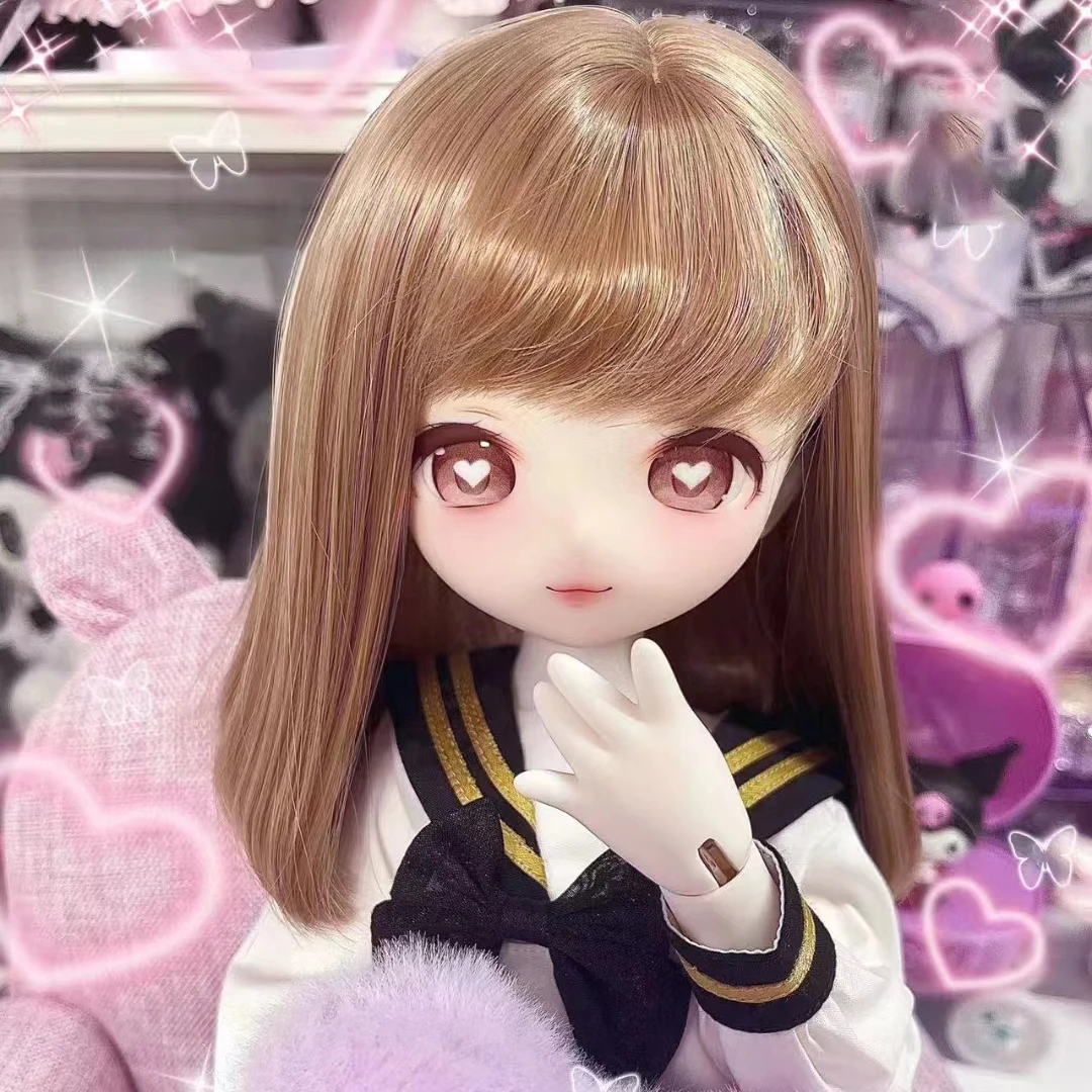 

1/4 BJD кукла голова из полимерного материала Милая голова аниме девушка кукла аниме аксессуары для куклы «сделай сам» без макияжа игрушки