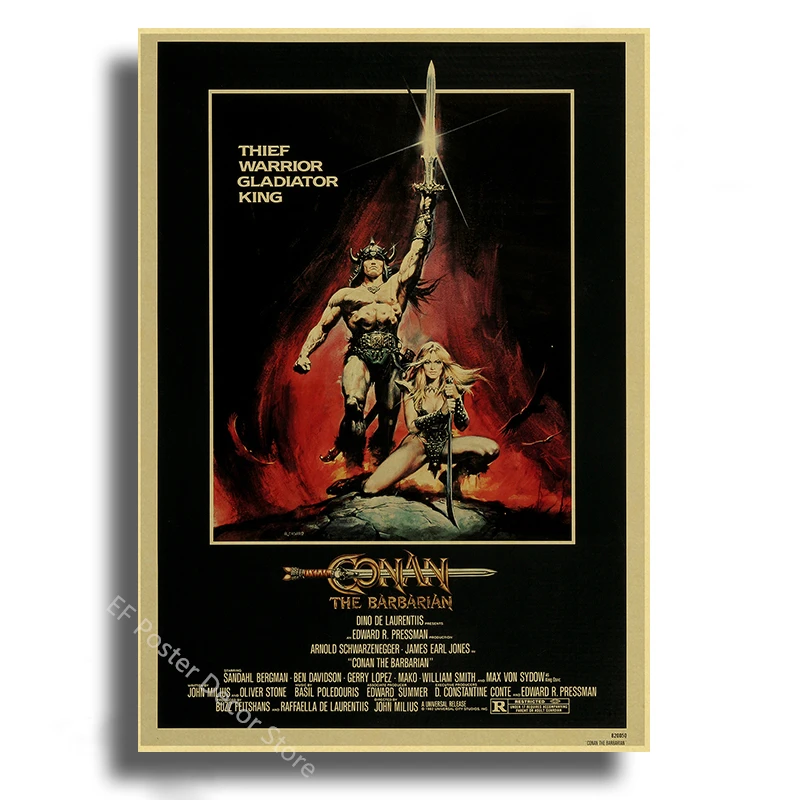 Old Movies Poster Prints Posters Vintage Movie Home Room Club Cinema Wall Decoration Nostalgic Art Picture Film Retro Painting Peckshirt