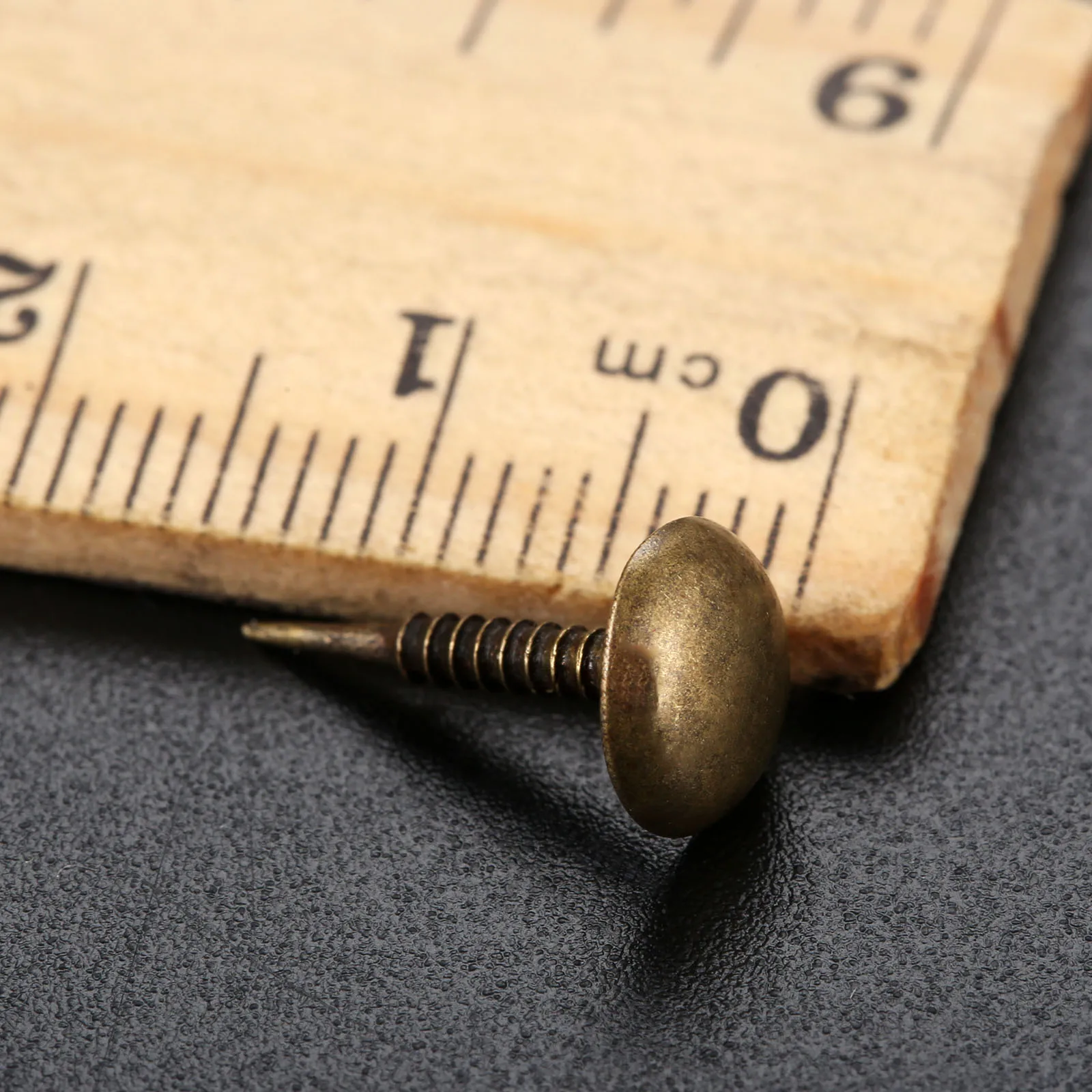100pcs Antique Bronze Upholstery Nails Decorative Tack Stud Pushpin Doornail for Jewelry Gift Wine Case Box Sofa 8*15mm upholstery nail
