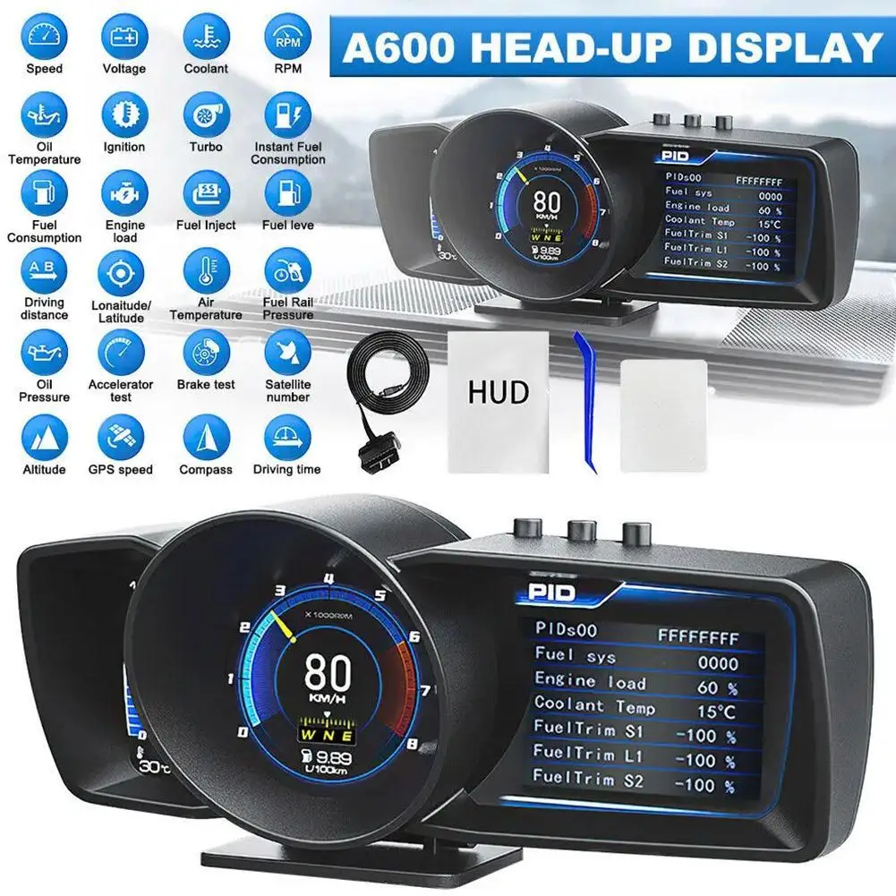 ֽ A600  ÷ ڵ ÷ Obd2 + gps Rpm , ڵ  Ÿ,     溸 µ   W9c0