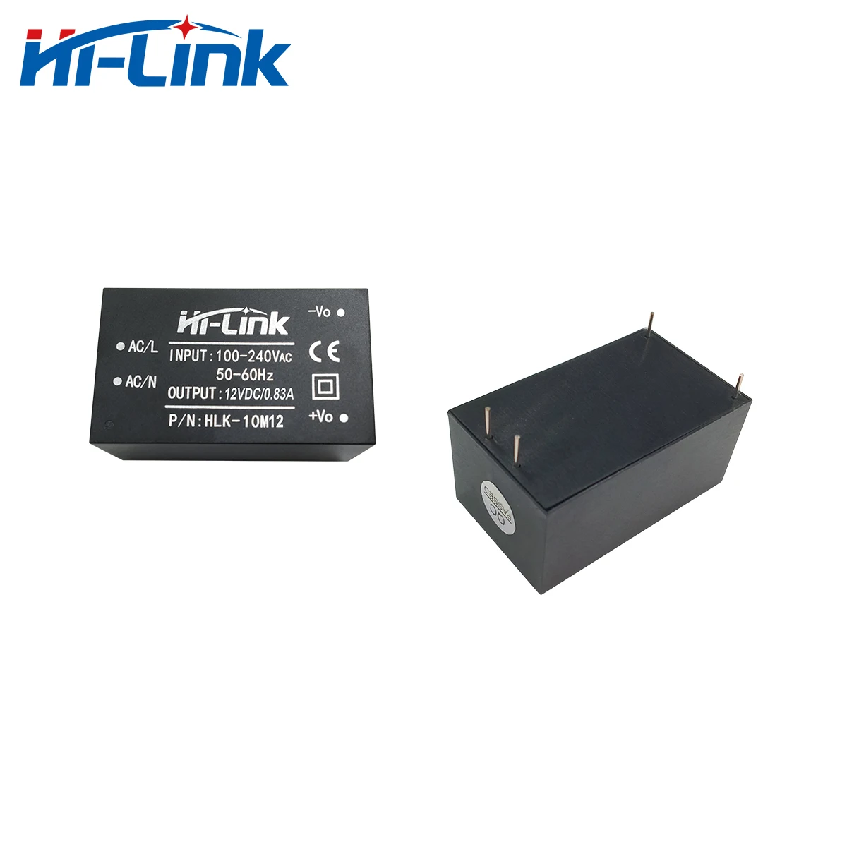 Shenzhen HiLink HLK-10M05 HLK-10M12 HLK-10M15 110V 220V to 10W 3.3V/5V/9V/12V/15V/24V AC DC Power Supply Module power adapter power supply switching power supply