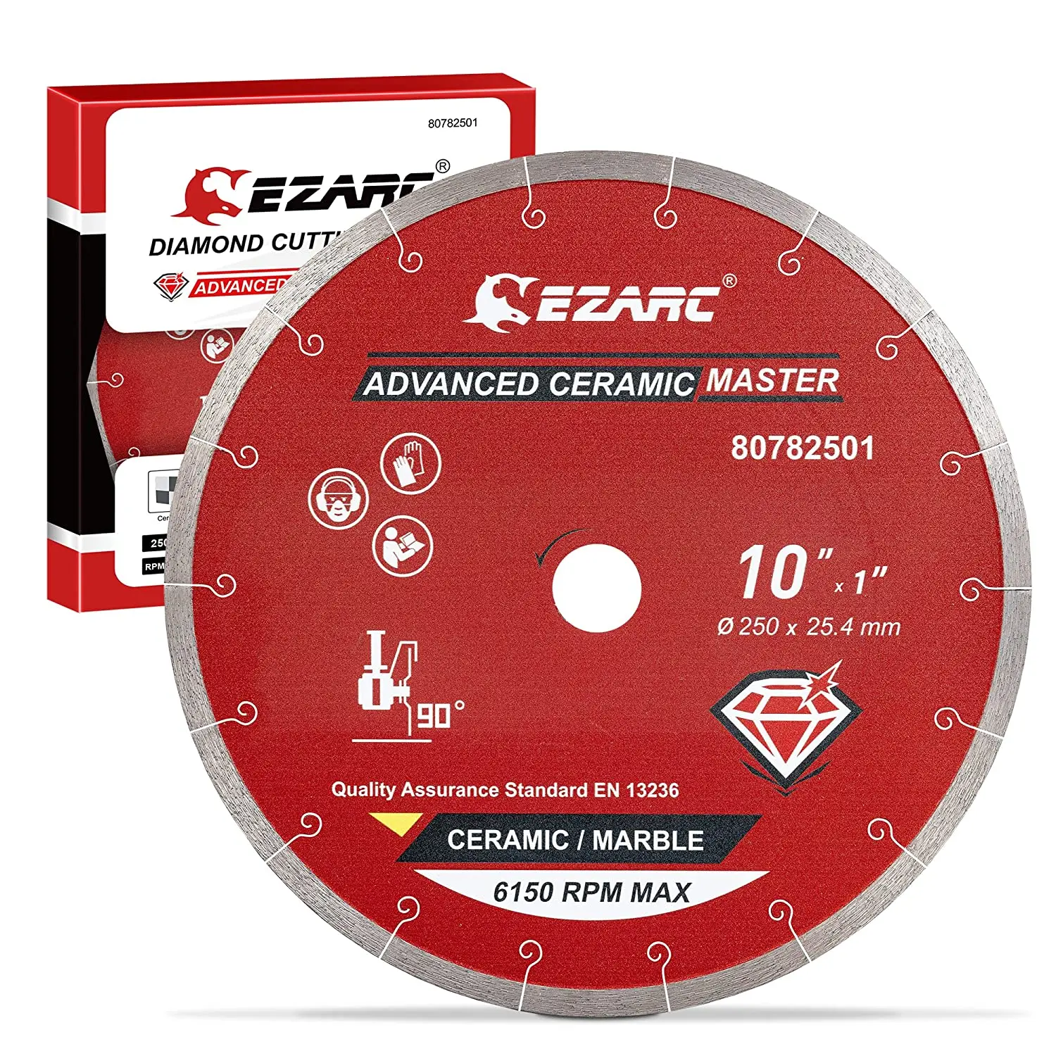 EZARCDiamondSawBlade455710AdvancedCeramicDiamondPorcelain