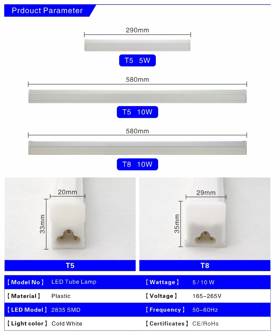 T5 Led Tube Light 1200mm 18w 120cm  Led Tube T5 Light 220v 240v 60cm -  4pcs/lot Led - Aliexpress