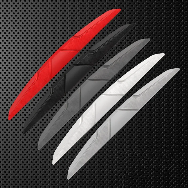 Car Door Edge Anti-collision Protector Bar Stickers Silicone Car Side Protection Guards Rear View Mirror Cover Protection Strip