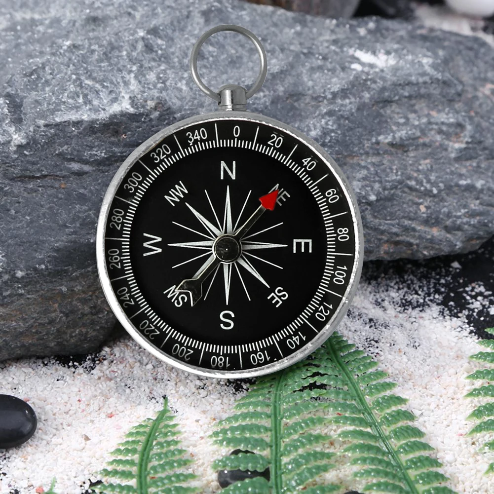 Aluminum Alloy Outdoor Navigation Compass for Camping Hiking