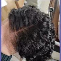 200% Density Deep Wave Frontal Wigs For Black Women Curly Human Hair Brazilian 13x4 Wet And Wavy Water Wave Lace Wig Bling Hair 2