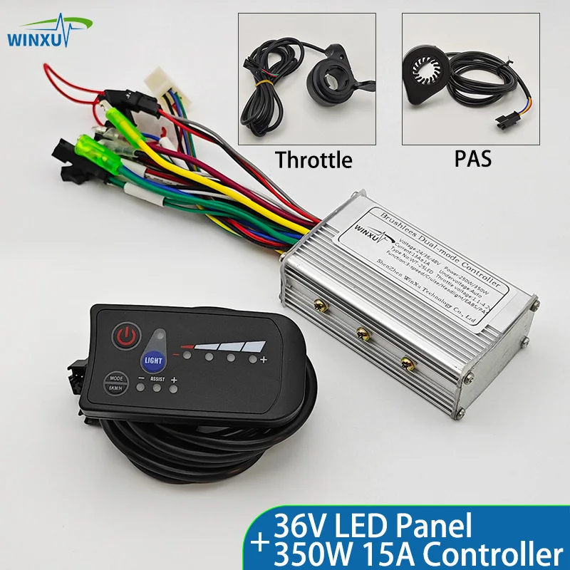 モーターブラシレスコントローラー、36/48V 500/750W 電動自転車