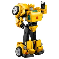 950Pcs Yellow Robot Truck Car Toys Building Blocks 10338 Truck Transformationed Autobot Deformation Gift For Children 1