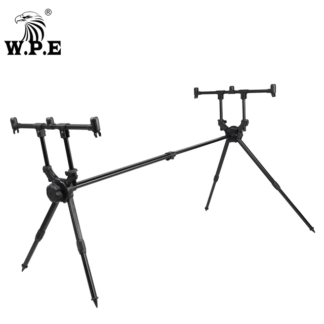 W.P.E Fishing Rod Holder Carp Fishing Pole Folding Adjustable