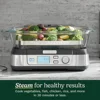 STM-1000 Cook Fresh Digital Glass Steamer, One Size, Stainless Steel 2