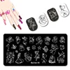 Fairy Tale Mermaid Nail Stamping Plate Mermaid Princess Nail Stamp Plates Cartoon Figure Nail Plates #155 1