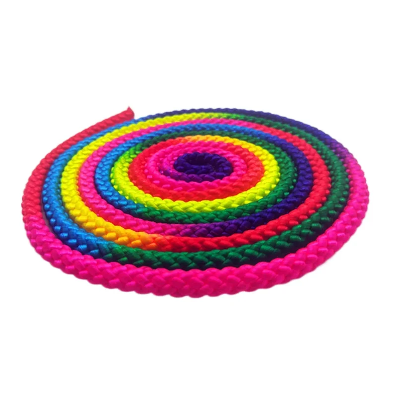 Color Rhythmic Gymnastics Rope Fine Color Gymnastics Rope Fine Props