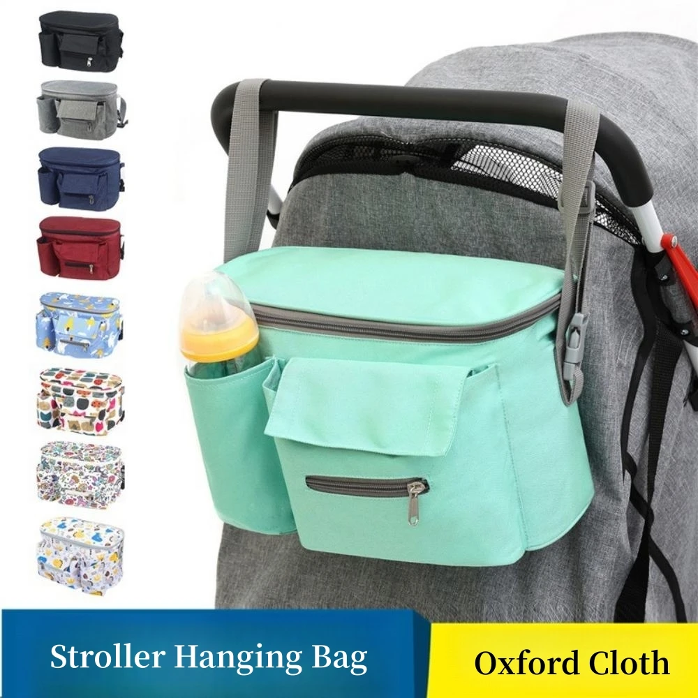 

Baby Stroller Hanging Bag Mommy Outdoor Multifunctional Backpack Large Capacity Mommy Bag Waterproof Mother And Baby Storage Bag