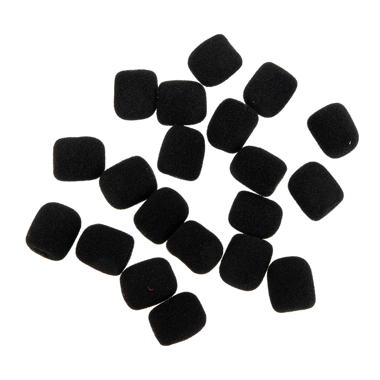 

20 Pcs Microphone Sponge Cover Lavalier Microphones Cotton Mini Protective Covers Protectors