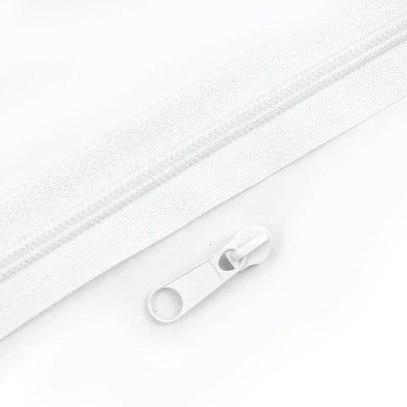 Rainbow Nylon Zipper with Slider Bags for Garment Decoration and Repair – Available in Multiple Lengths