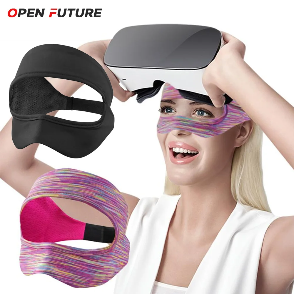 For Oculus Quest 2 VR Accessories Glasses Eye Mask Cover Breathable