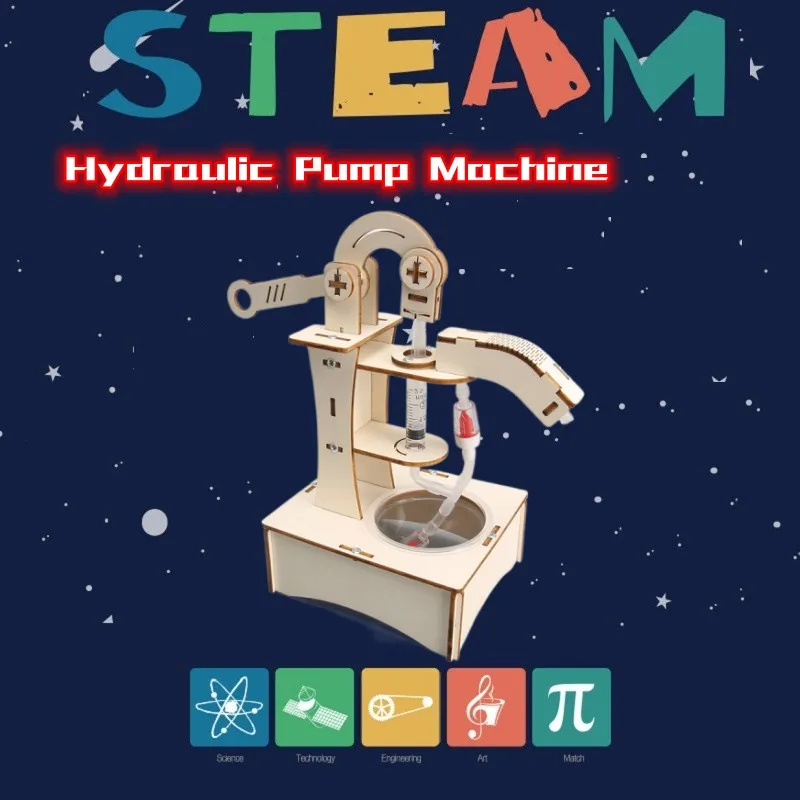 

2023 STEM Kits Physical Atmos Science Engineering Experiment Set DIY Hydraulic Pumping Water Pump Scientific Model Toys For Kids