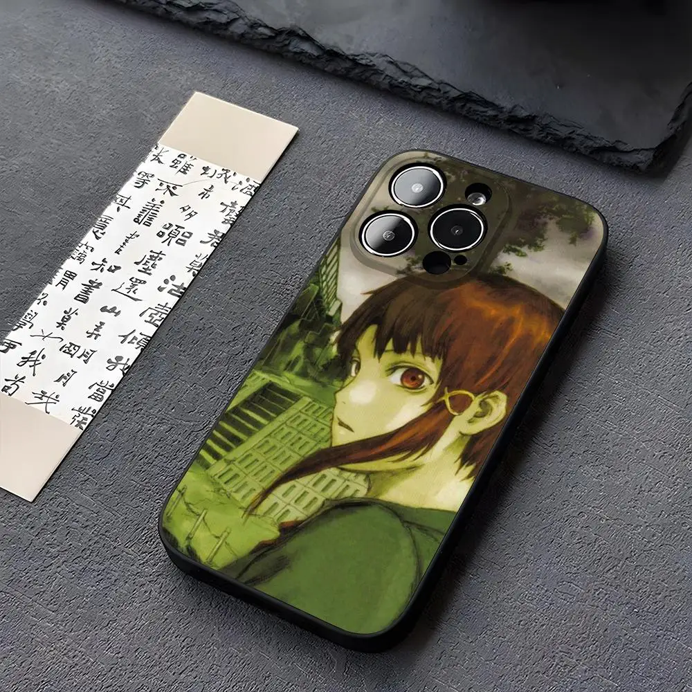 

Чехол для телефона Lain с последовательными экспериментами для iphone 14 13 11 15ProMax 12 Pro Xs Max Mini Xr X 7 8 6 6s Plus, чехлы
