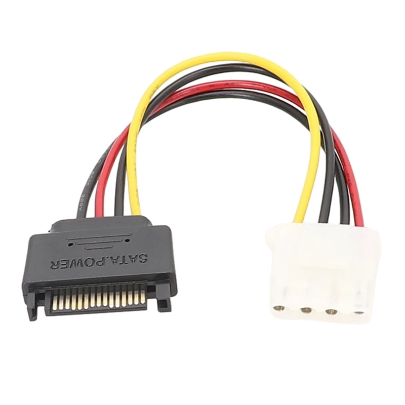 

Adapter Cable Big 4Pin to 15pin Converter Connector Cord for Hard