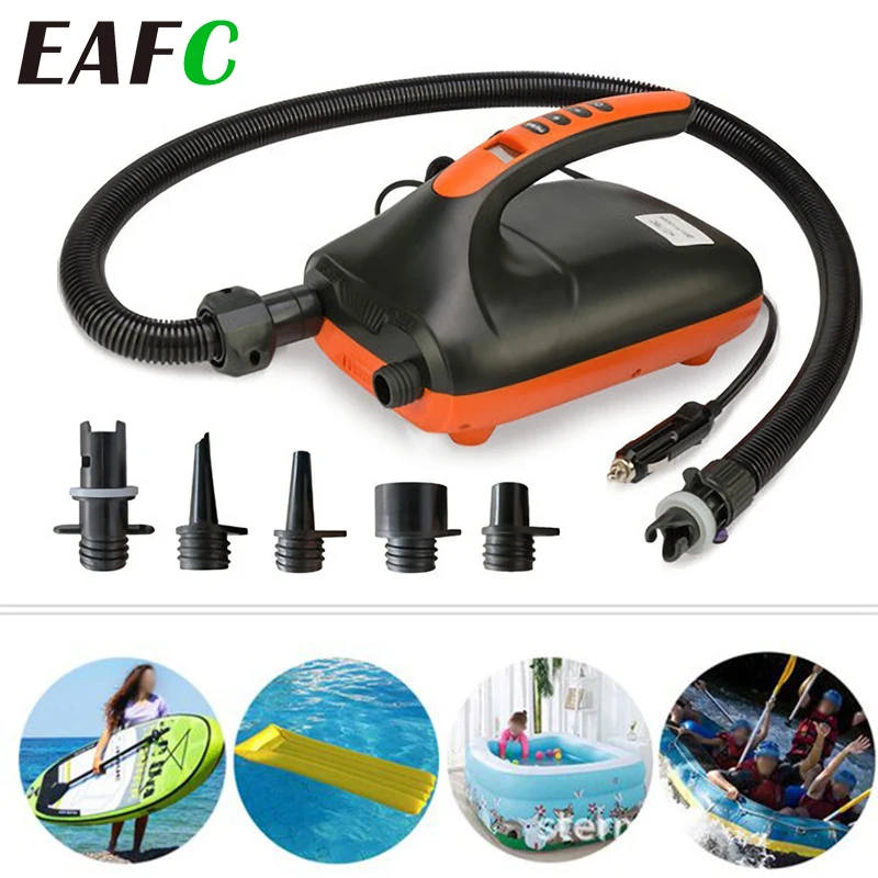 20 Psi Double Stage Electric Air Pump High Pressure Outdoor Paddle Board Pump For Sup Kayak Air