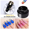 BORN PRETTY 5 IN 1 Clear Water Ripple Gel Polish 5ml No-wipe Top Coat Reinforcement Adhesive Nail-Shape Wave Gel Nail Polish 4
