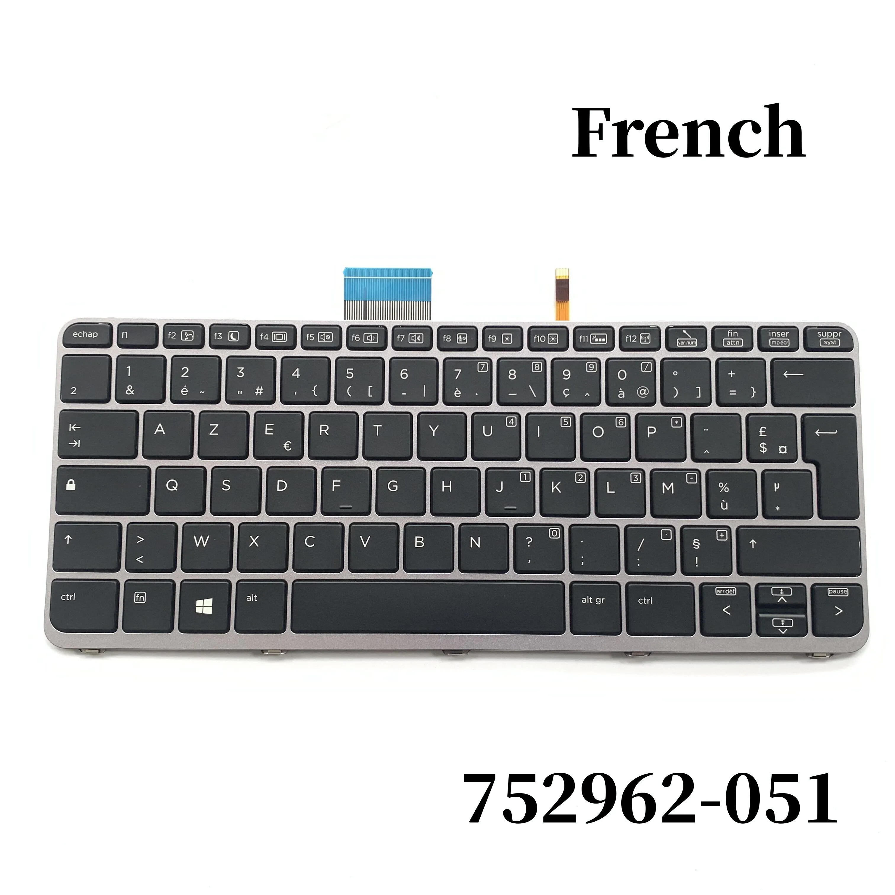 Premium Silver Backlit Keyboard