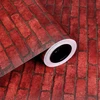 Retro Wallpaper Self-adhesive Waterproof Moisture-proof Red Brick Wall Sticker PVC Thick Dining Room Study Background Wall Paper 6