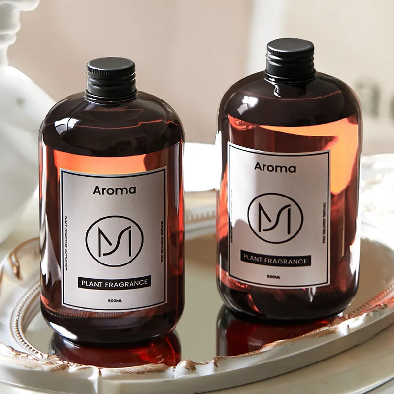 500ml Premium Hilton Hotel Aromatherapy Essential Oil Supplement Liquid For Aroma Diffuser White Peach Oolong Fragrance Oil