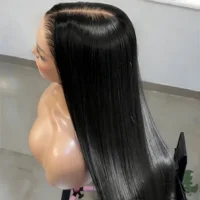 Meilleur Choix Perruques Lace Front Extra Longues de 40 Pouces, Lisses comme des Baguettes, Volume Complet 250%, Cheveux Humains Brésiliens, Design de Dentelle HD Transparente 13x6, Perruques Frontales 13x4, Cheveux Lisses et Soyeux, Closure Noire, Installation Facile, Perruques de Fête pour Femmes 7
