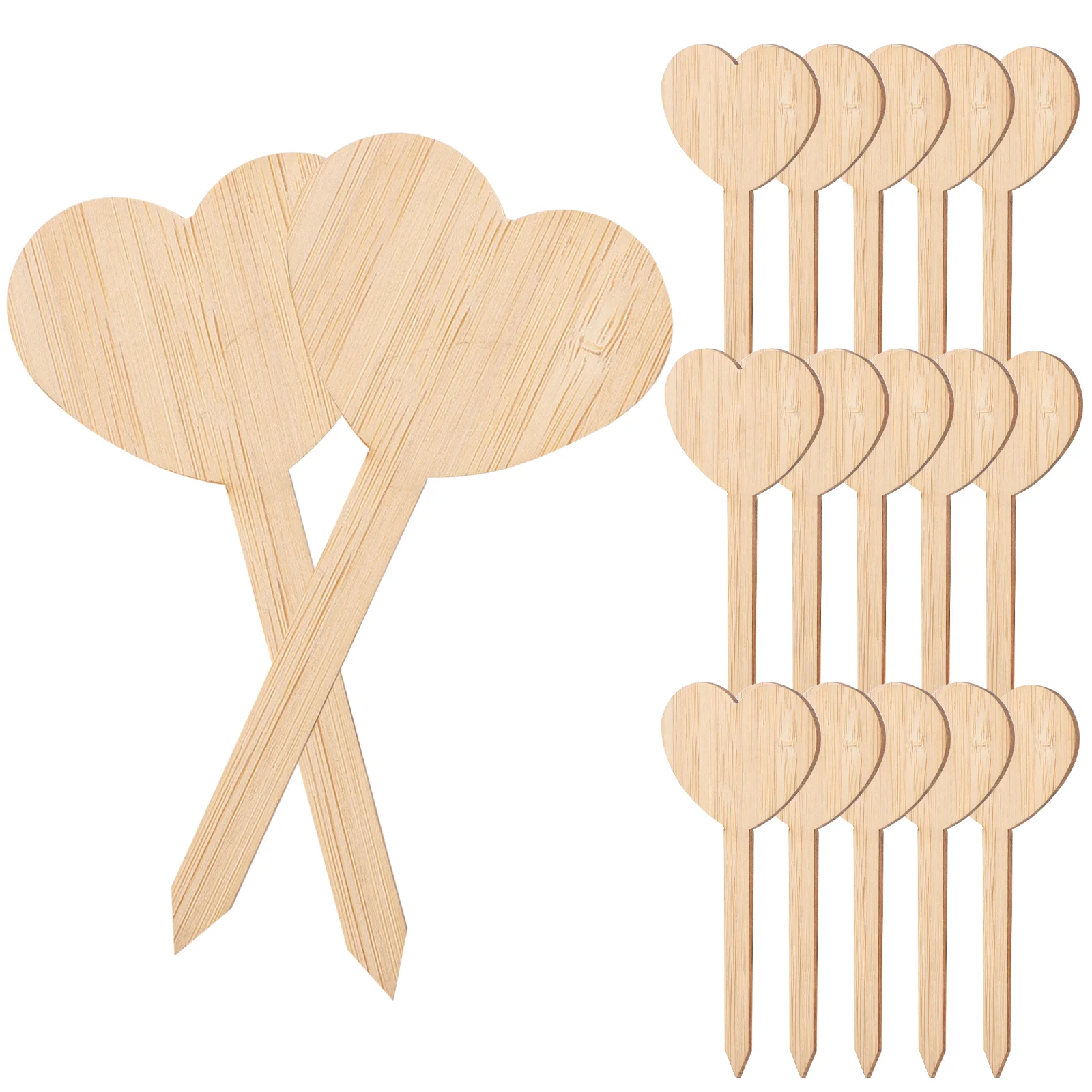 

20Pcs Horticultural Tags Wooden Plant Tags Landscape Signs Garden Potted Plant Tags