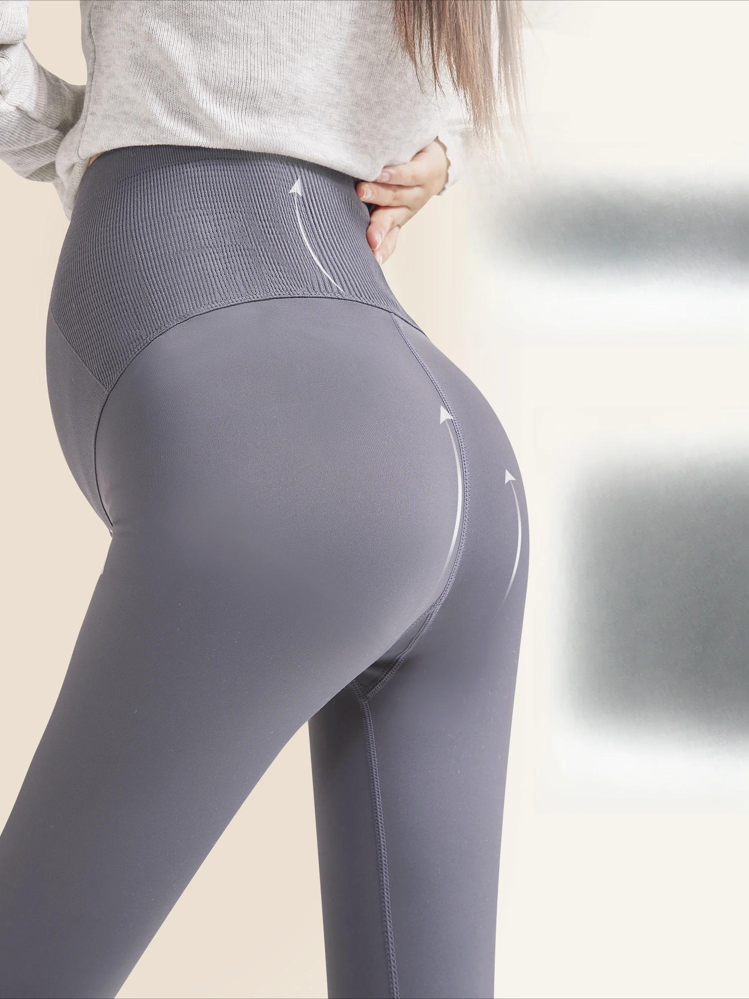 Maternity Leggings Spring and Autumn Outer Wear Support Yoga Barbie Pants Autumn Maternity Pants Shark Summer