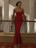 Sexy Long Dress Women Elegant Off-shoulder Strapless Hip Package Female Vestidos Vintage Slim Fit Ladies Evening New Year Gown 3