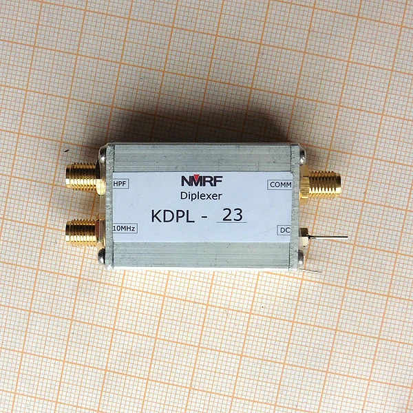 

10 МГц и 650-2400 МГц дуплексный фильтр с косым снабжением, интерфейс SMA