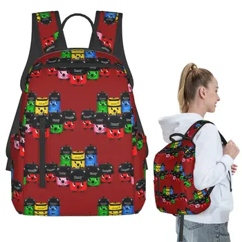 Zaino Henry Hoover And Friends per studenti, ragazzi, ragazze, borsa per libri, borsa da scuola per bambini, borse a tracolla per laptop per uomini e donne