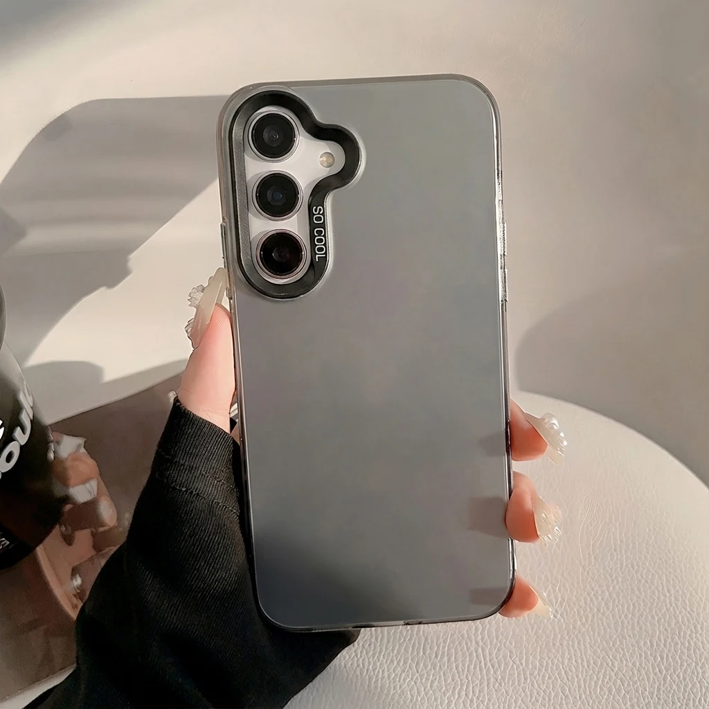 Elegant Silver IMD Hard Cover - Premium Luxury Phone Case