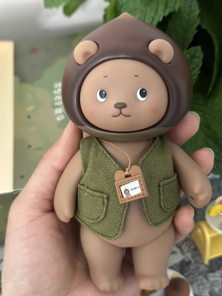  행성 곰 애니메이션 비스킷, 더블 숄더 작은 책가방 시리즈, 액션 PVC 컬렉션 장식, 실제 샷 선물