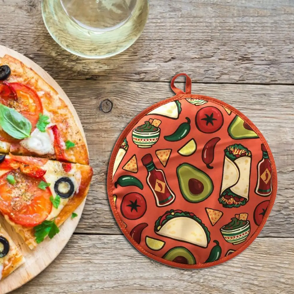 Hard-wearing Tortilla Warmer Pouch Portable Beautiful Practical Tortilla Warmer Insulated Fabric Storage Pouch 6