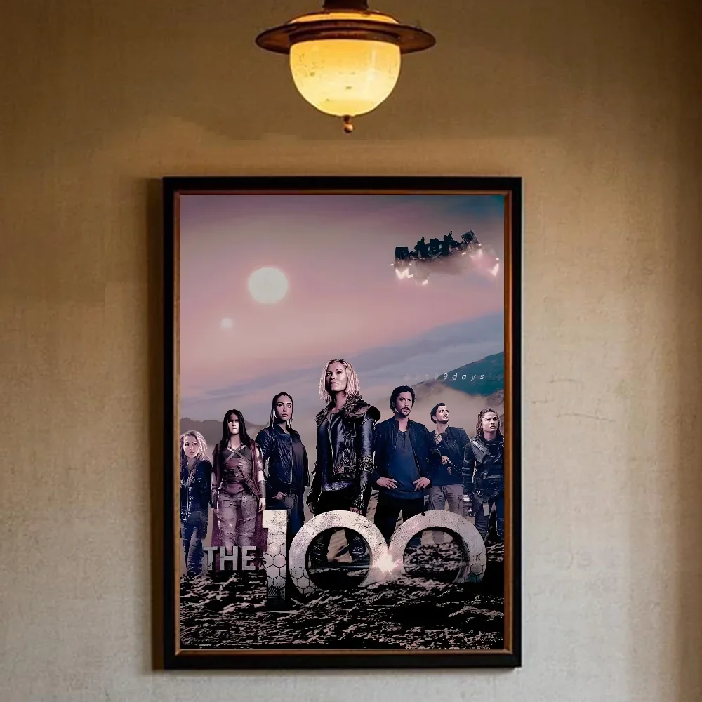 The100 Season TV Series Show Movie Poster HD art sticky wall waterproof home living room bedroom bar естетична прикраса