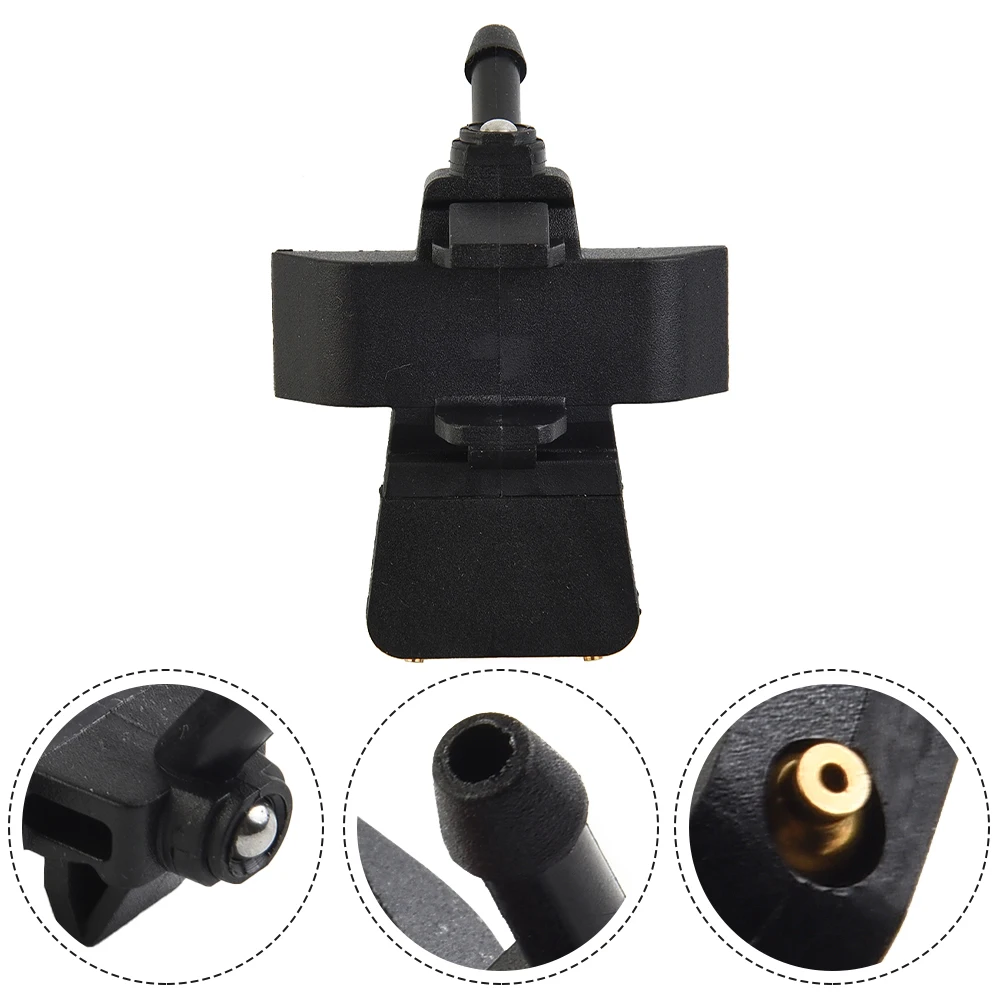 thumbnail interactive-video image 1 of Windshield Washer Nozzle For Nissan - Front Windshield Spray Jet, Black 1 of 14