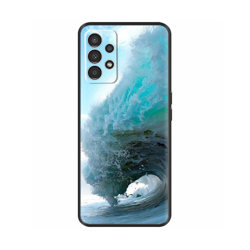 Black Shockproof Silicone Phone Case - Soft Protective Back Cover