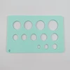 Breast Pump Nipple Silicone Ruler 12Size Nipple Diameter Breastpump Flange Circle Sizing Ruler Measuring Card Sizing Tool 4