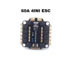 BLHELI_S 4IN1 45A 60A ESC Supporting 3-6S brushless motor Support DShot300 600/Multishot/Oneshot/PWM FPV UAV F4 Flight Control 5