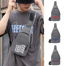 

2022 Unisex Sport Crossbody Chest Bag Louis Tomlinson Walls One Direction Pattern Printed Trend Men Shoulder Travel Chest Bag