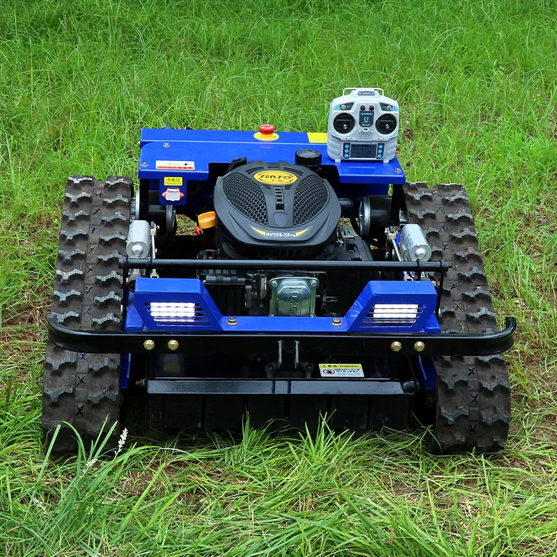 customized Factory lowest price Robot Lawn Mower Farm Gasoline Remote Control Mini Lawn Mower 5