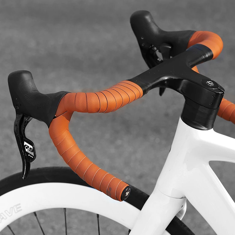 Bicycle Handlebar Tapes Silicone+EVA Ergonomic Road Bike Bar Tapes Anti-slip Shockproof Handlebar Tape Cycling Parts